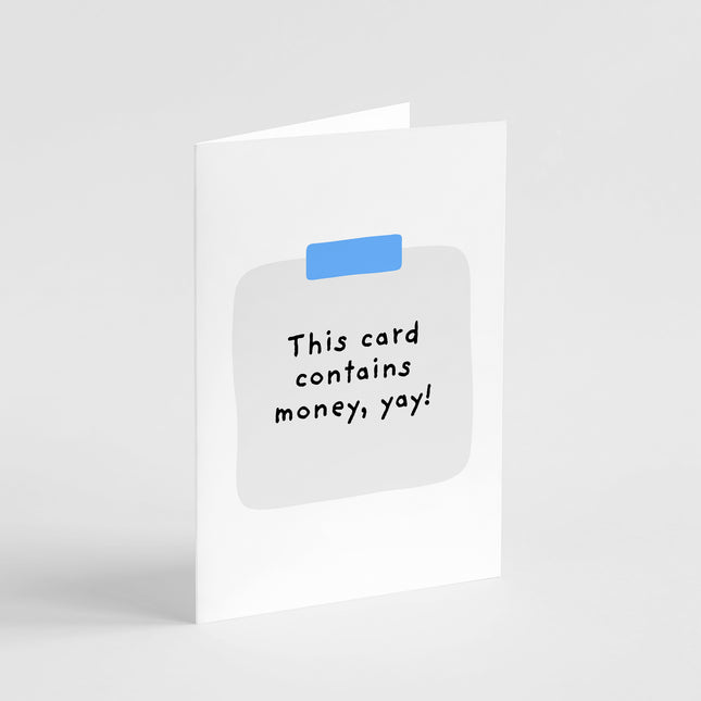 This Card Contains Money Card