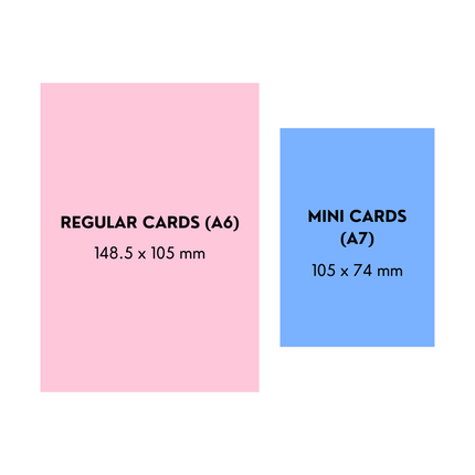 Love You Lots Card - Mini Card