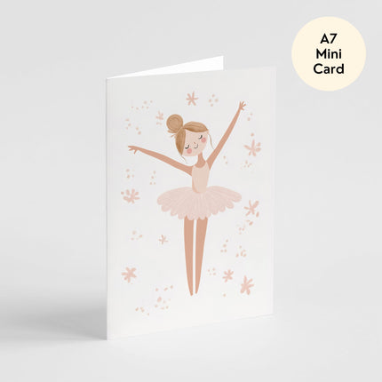 Ballerina Card - Mini Card