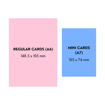 Abstract Shapes Happy Birthday Card - Mini Card