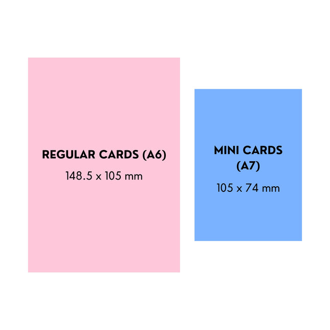 Coastal Scene Card - Mini Card