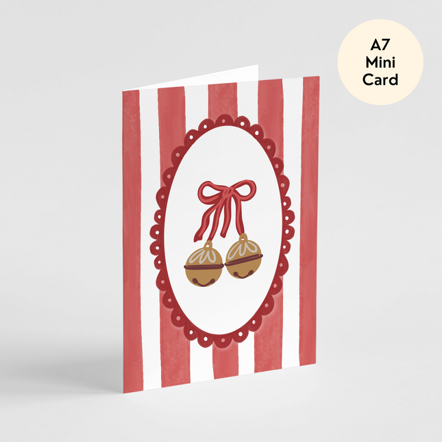 Jingle Bell Ornament Card - Mini Card