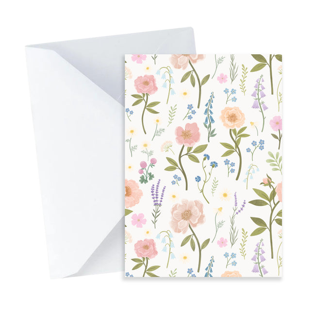 Floral Pattern Card - Mini Card
