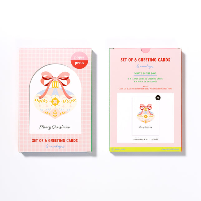 Pink Ornament Boxed Set