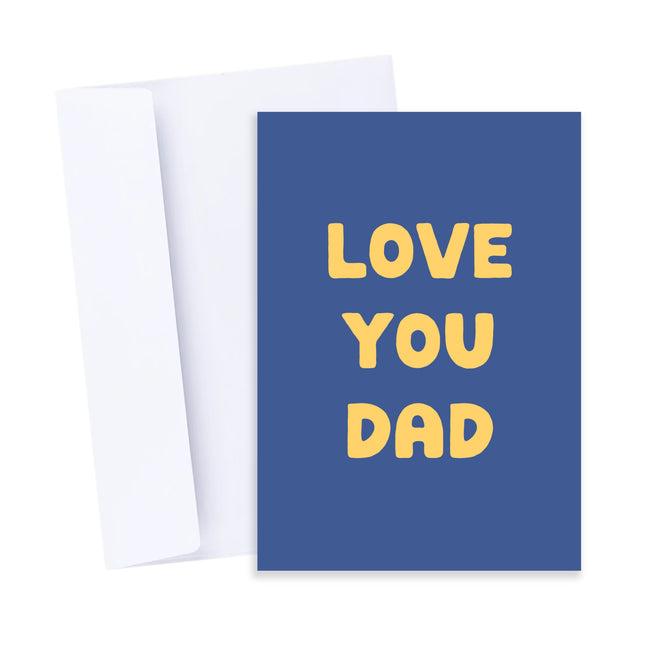 Love You Dad Card
