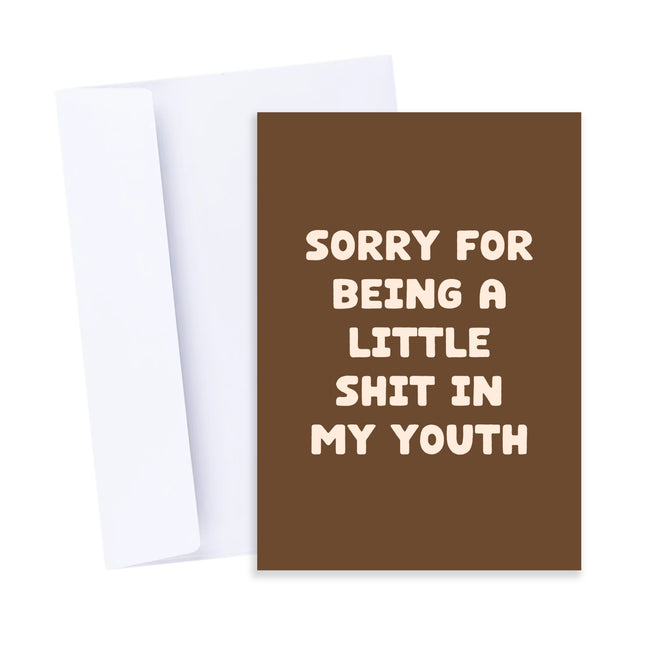 Little Shit Card