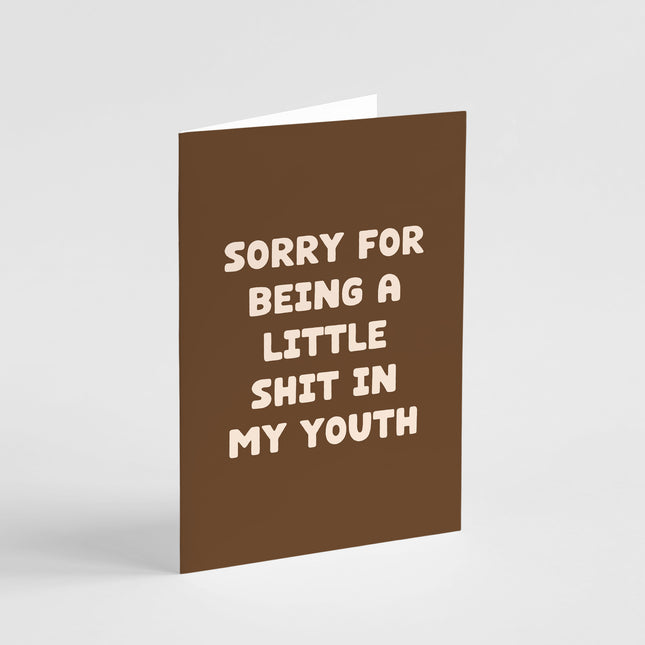 Little Shit Card