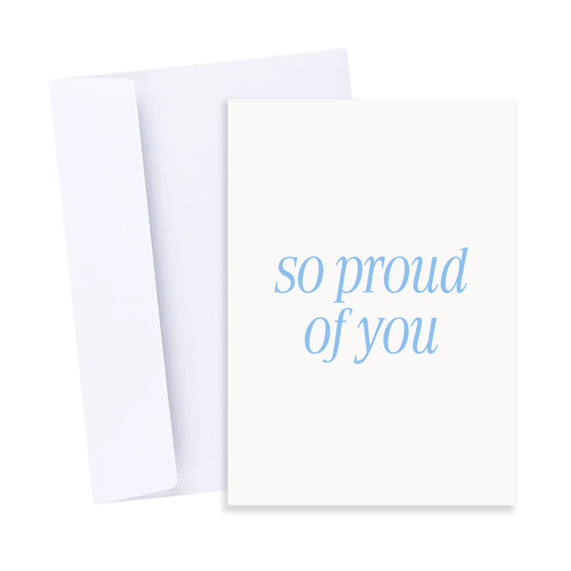 So Proud of You Card