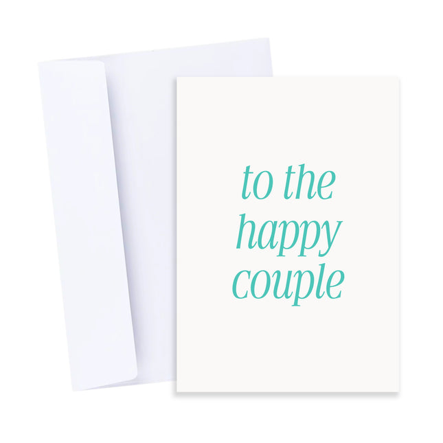 To The Happy Couple Card