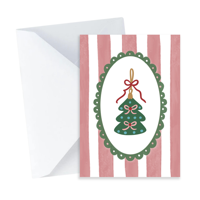 Tree Ornament Card - Mini Card