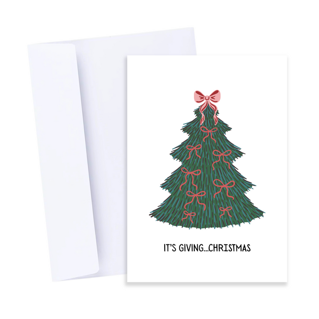 It’s Giving Christmas Card