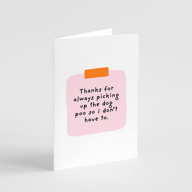 Dog Poo Card